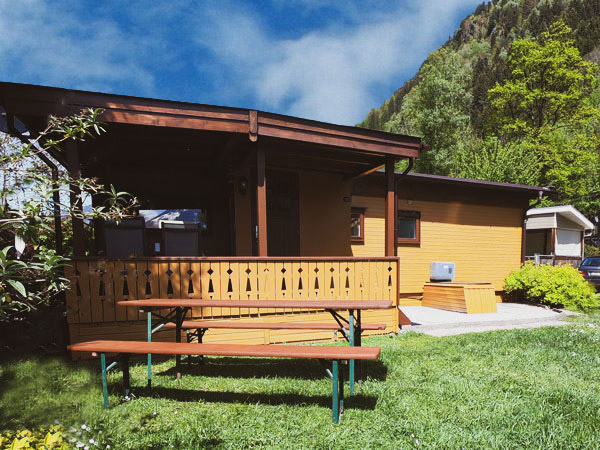 Hütte Zillertal Ansicht von vorn